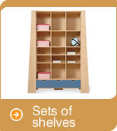 Sets of shelves